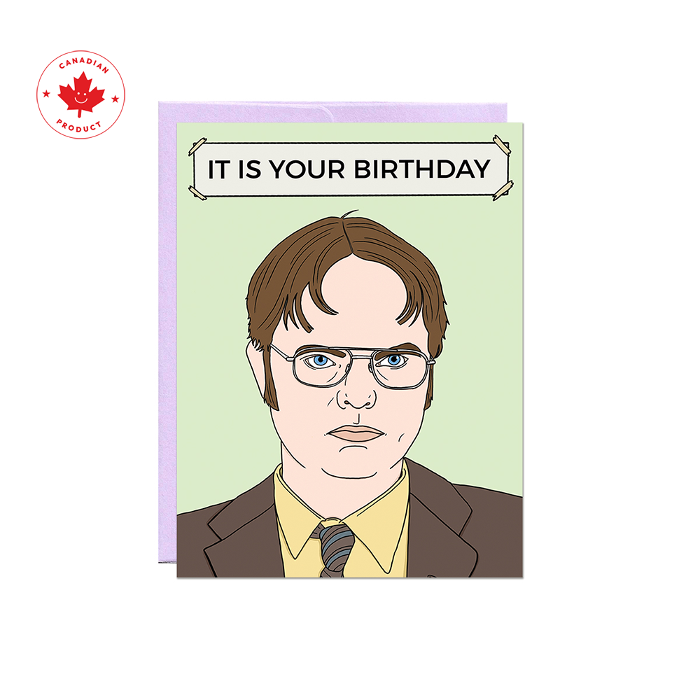 Dwight Birthday Card