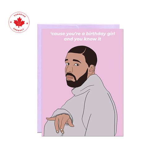 Drake Birthday Girl Card
