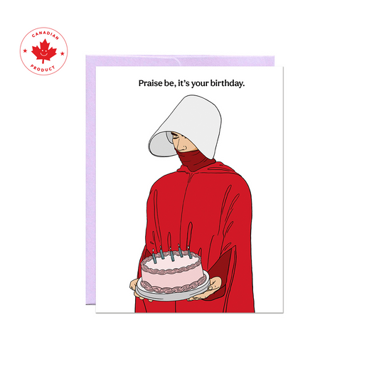 Handmaid Birthday Card