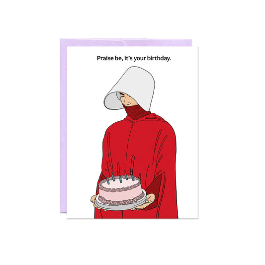 Handmaid Birthday Card