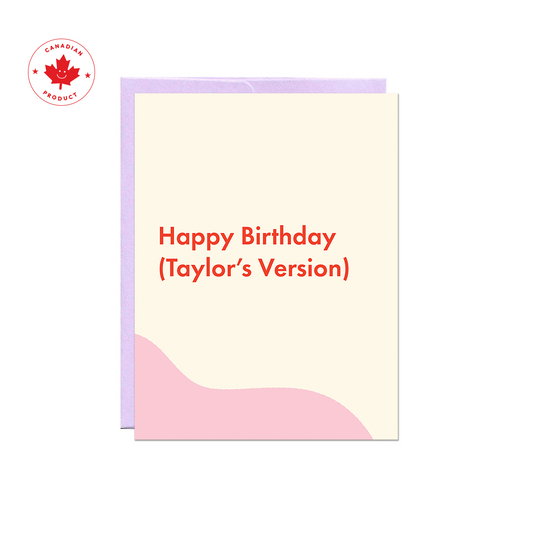 Birthday Version Card