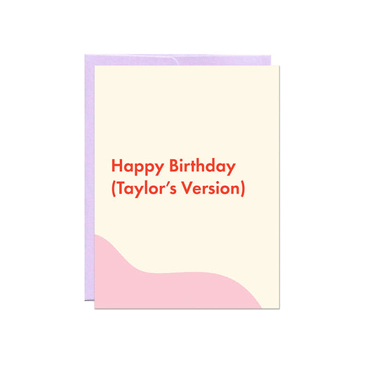 Birthday Version Card