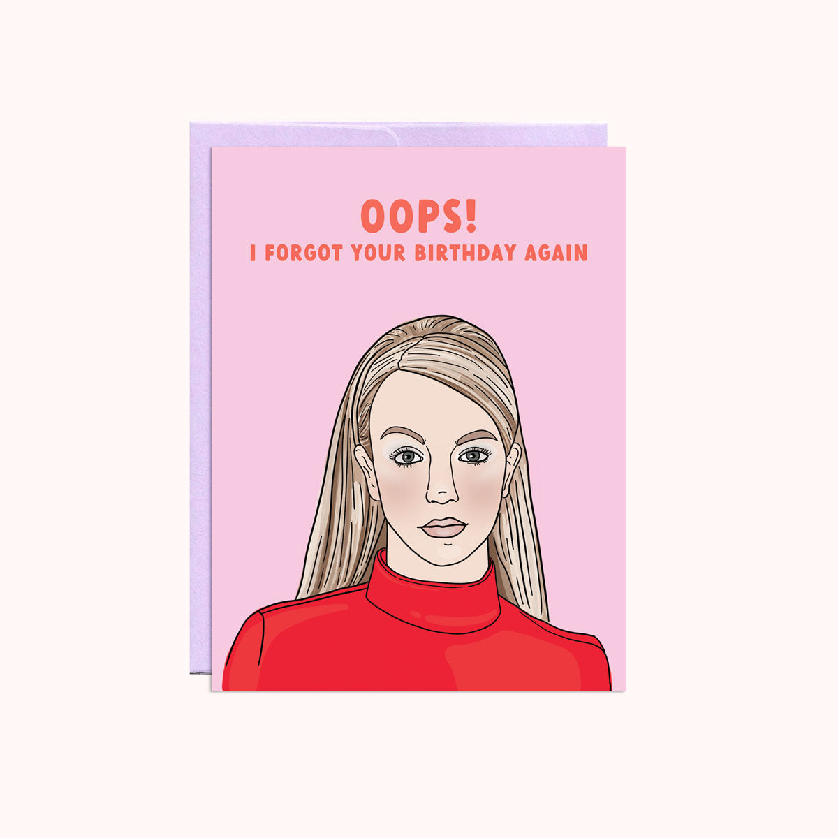 Oops! Birthday Card