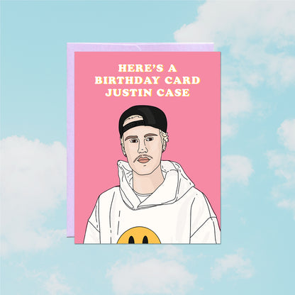 Justin Birthday Card