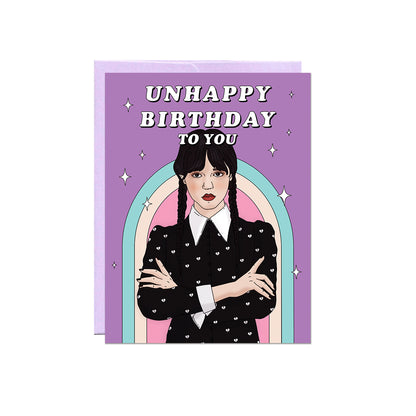 Unhappy Birthday Card