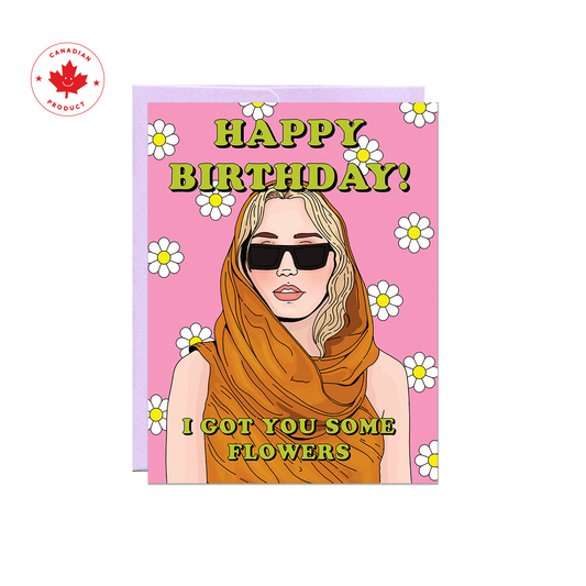 Flowers Birthday Card