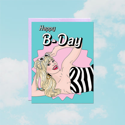 Happy B-Day Card