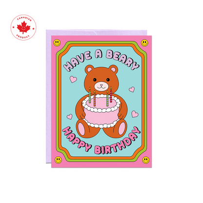 Beary Happy Birthday Card