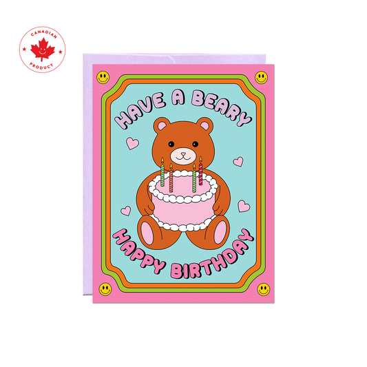 Beary Happy Birthday Card