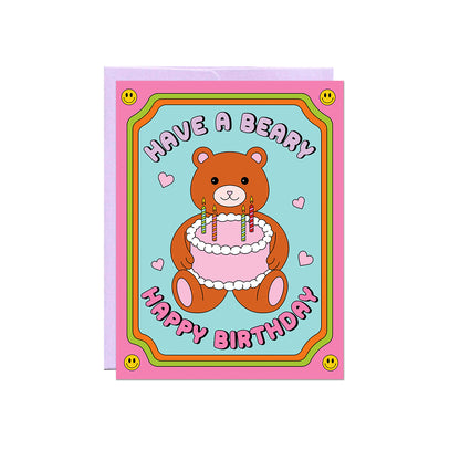 Beary Happy Birthday Card