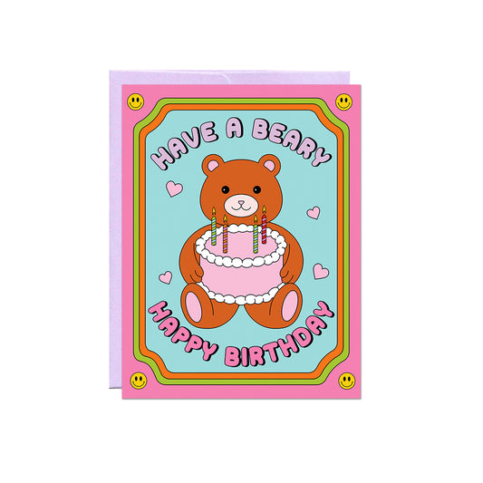 Beary Happy Birthday Card