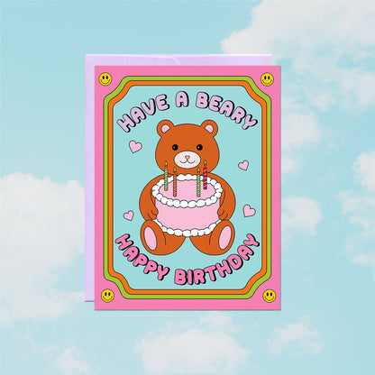 Beary Happy Birthday Card