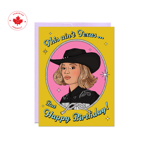 Texas Birthday Card