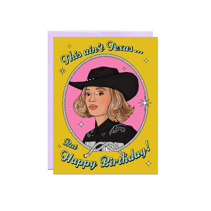 Texas Birthday Card