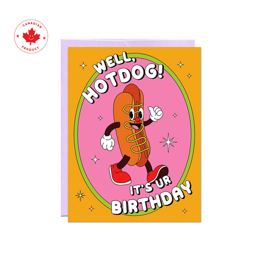 Hotdog! Birthday Card