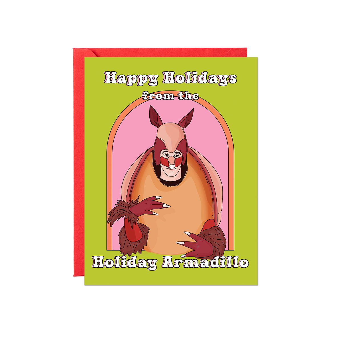 Holiday Armadillo Card