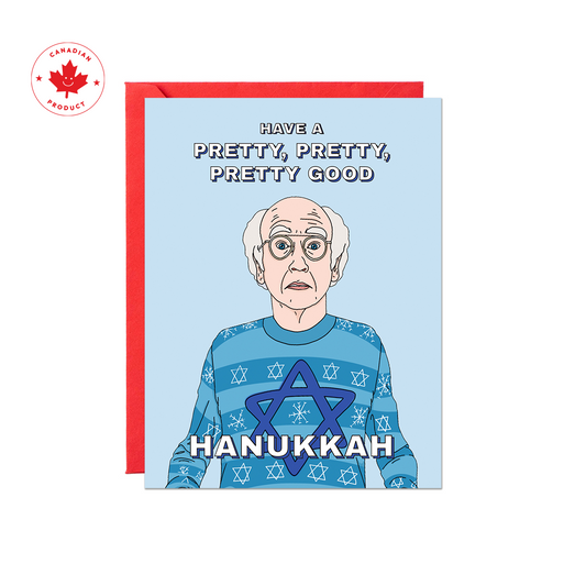 Larry Hanukkah Card