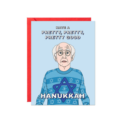 Larry Hanukkah Card