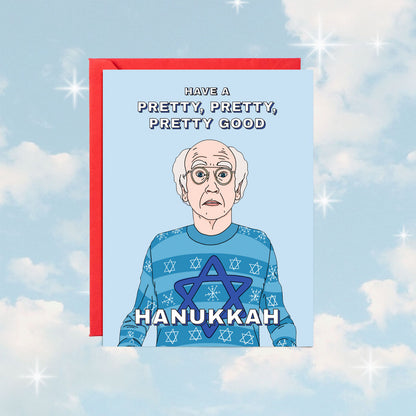 Larry Hanukkah Card