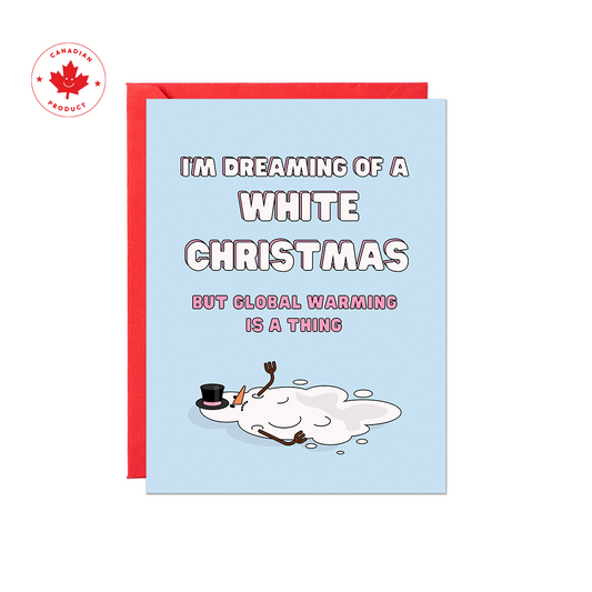 Global Warming Christmas Card