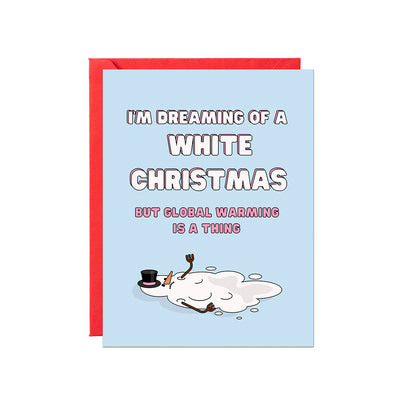 Global Warming Christmas Card