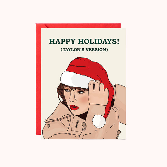 Holiday Taylor's Version Card