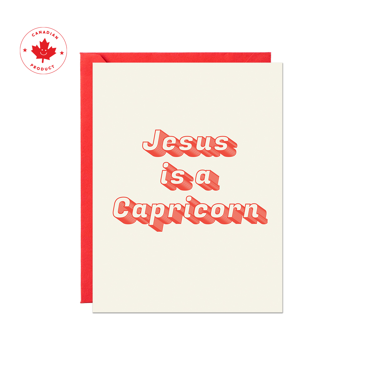 Jesus Is a Capricorn Card