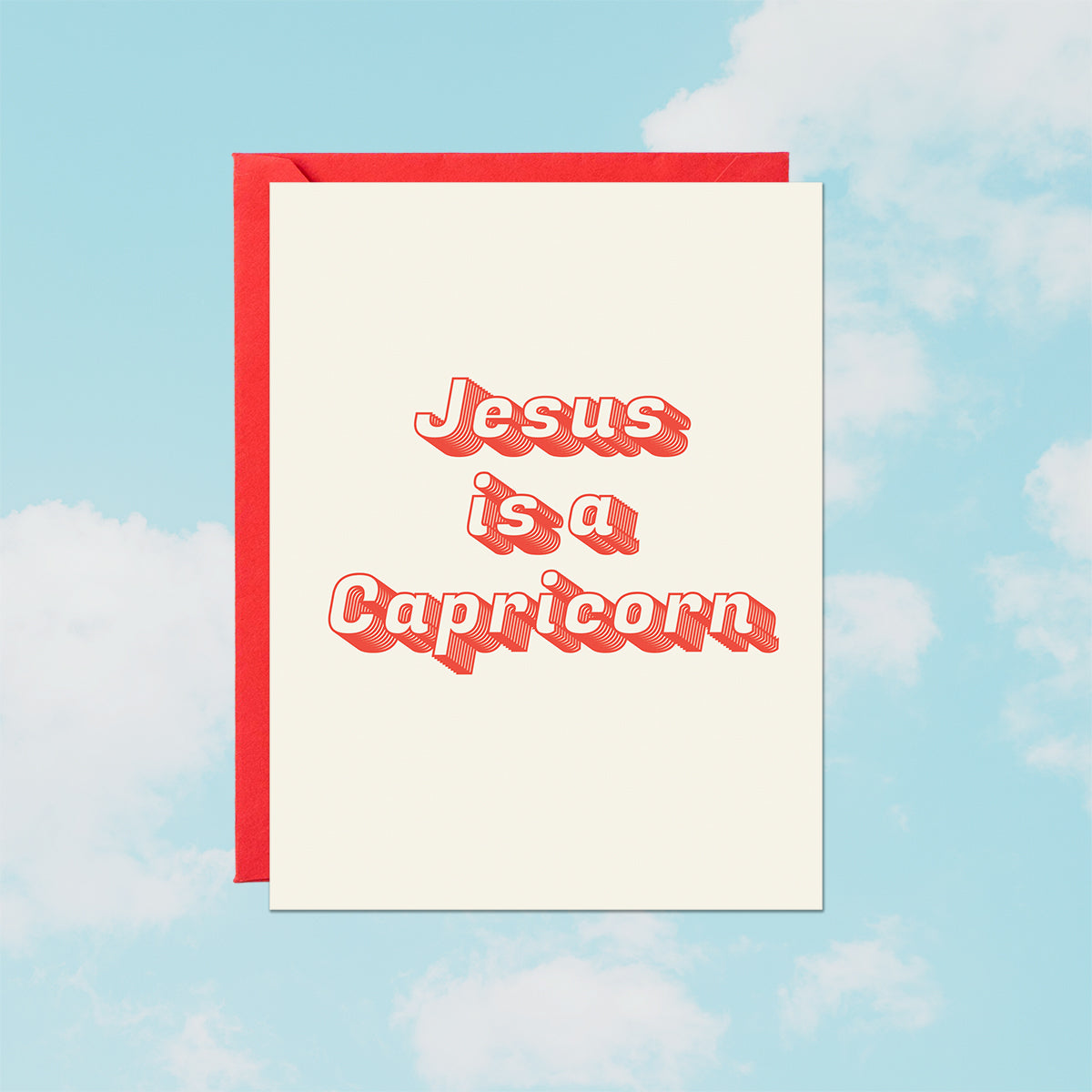 Jesus Is a Capricorn Card