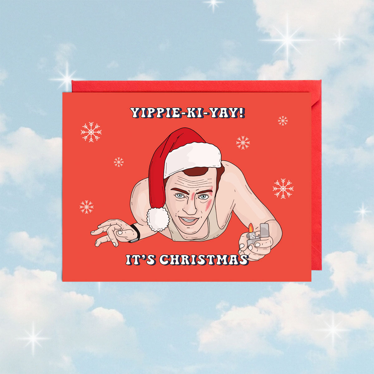 Yippie Ki Yay Christmas Card