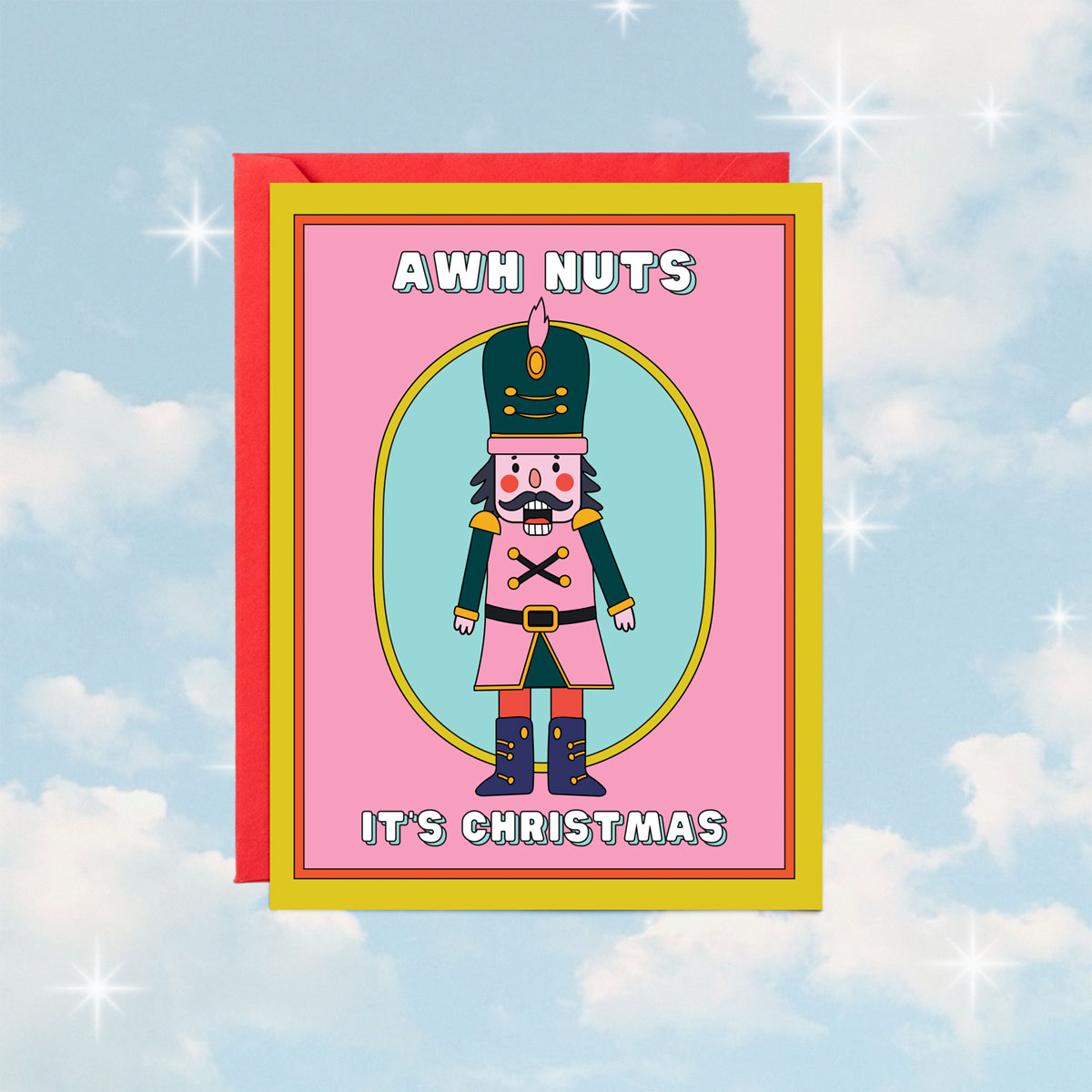 Nutcracker Christmas Card