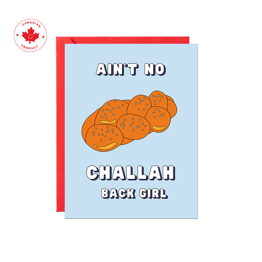 Challah Back Girl Card