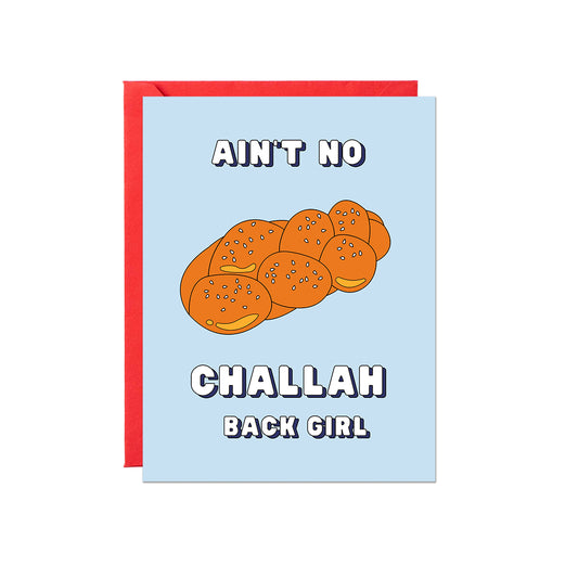 Challah Back Girl Card