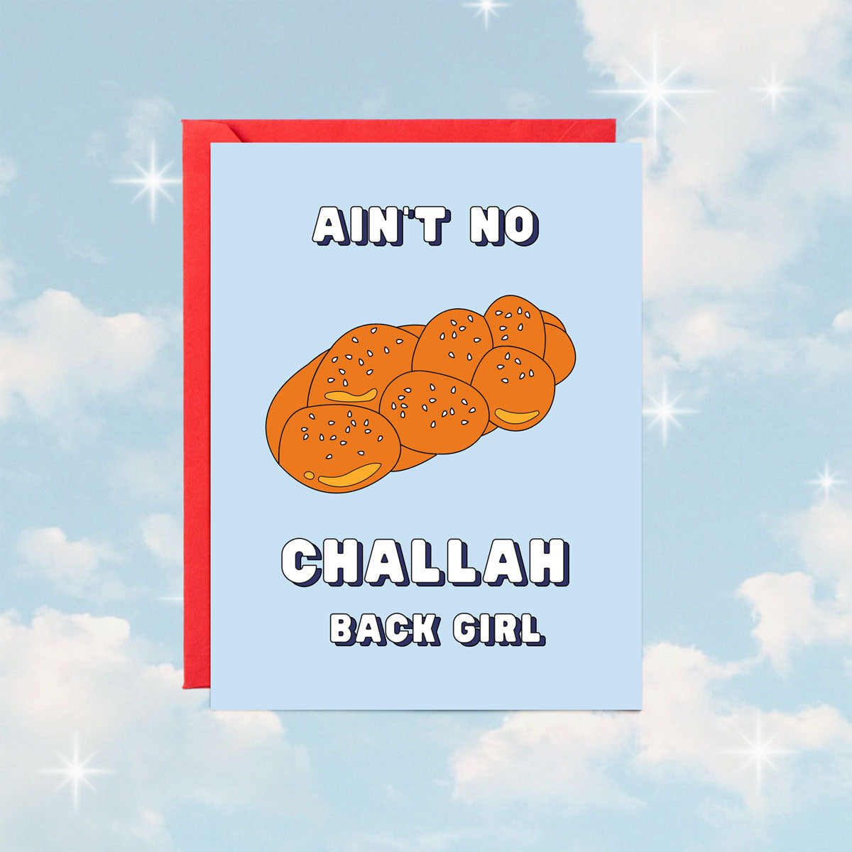 Challah Back Girl Card