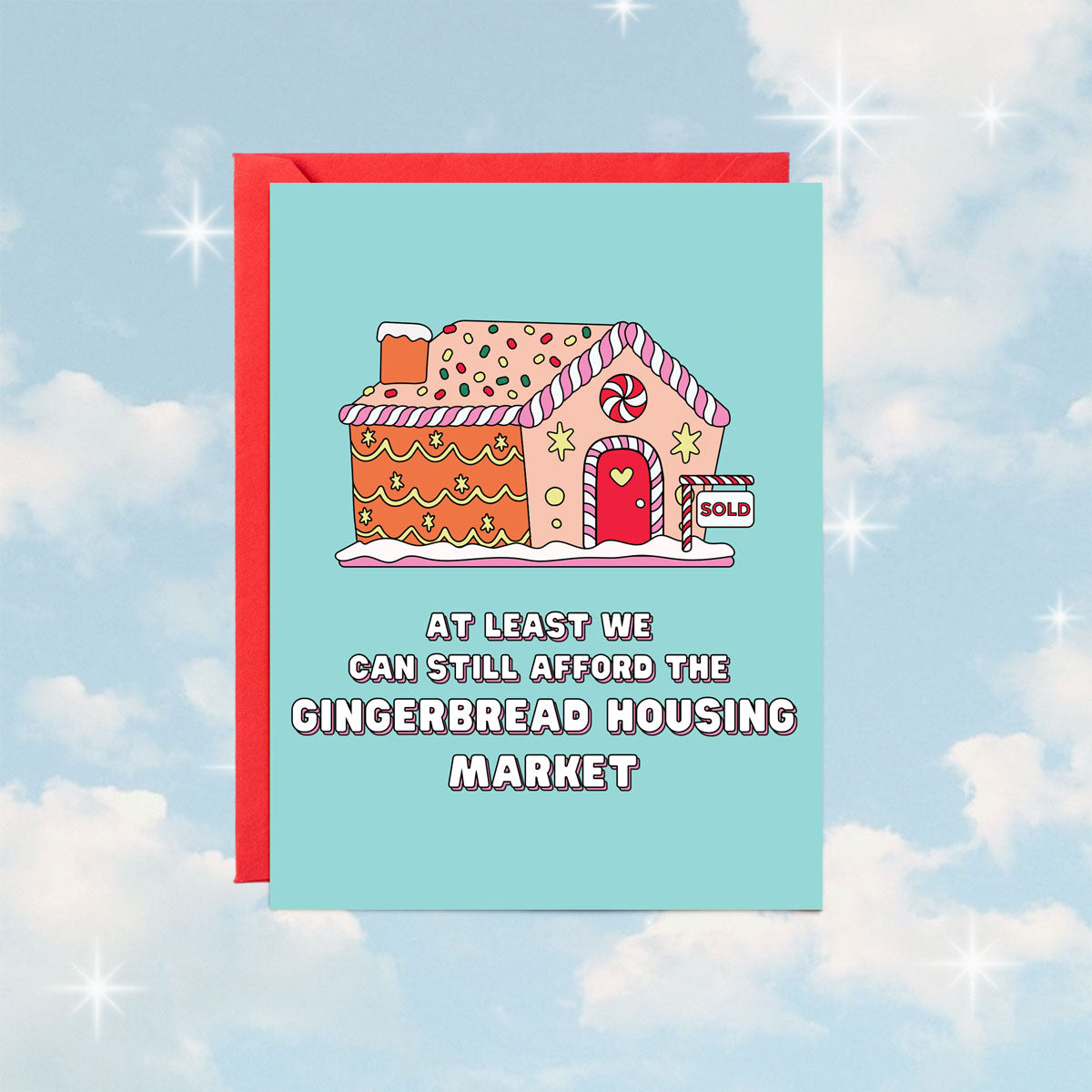 Gingerbread Housing Market Card