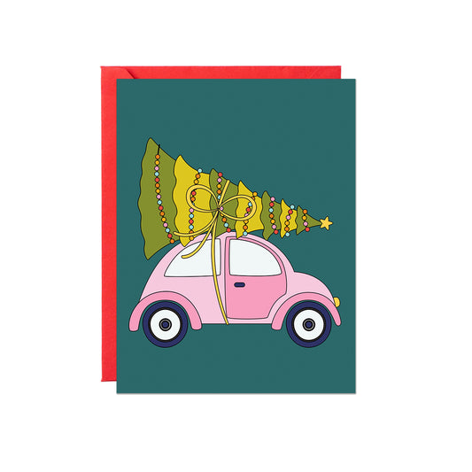 Christmas Car Card