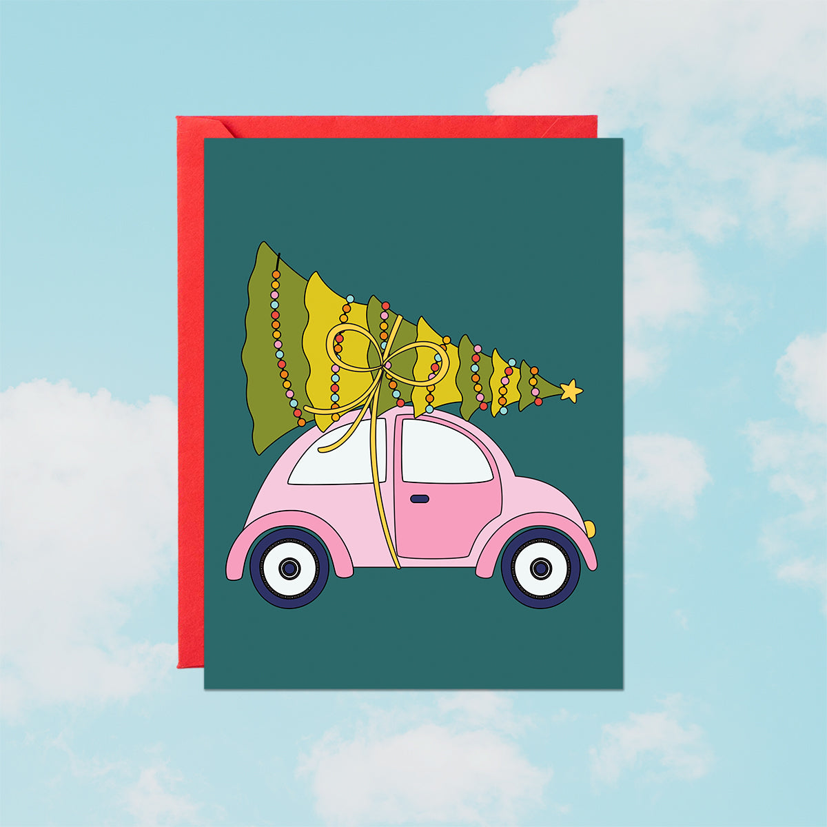 Christmas Car Card