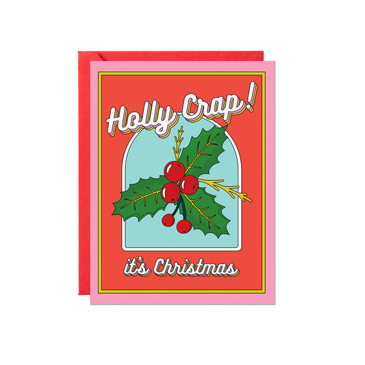 Holly Crap! Card