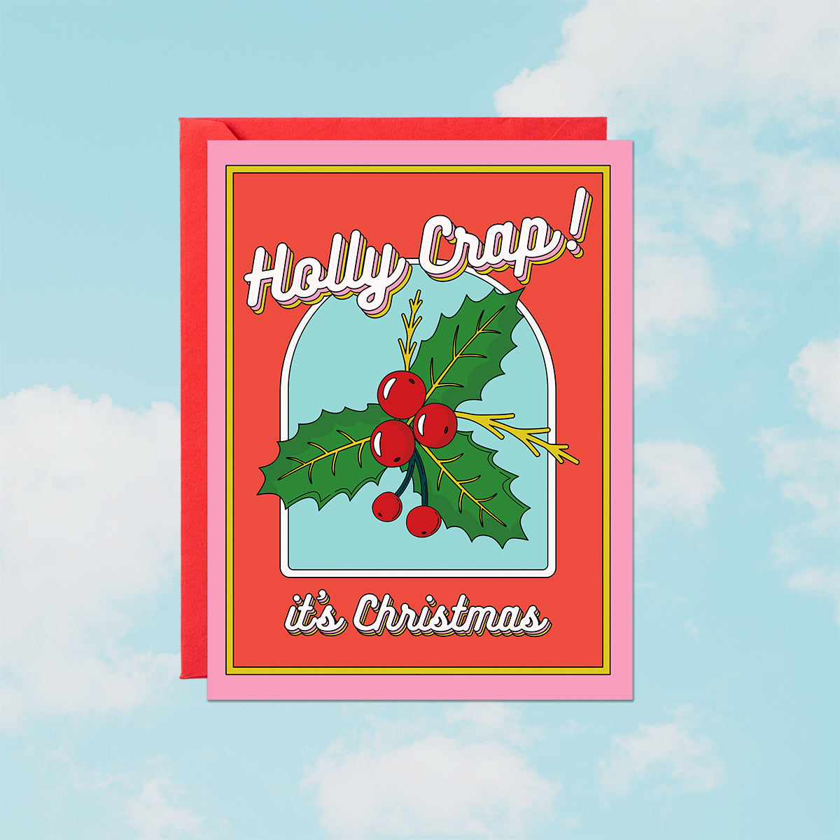 Holly Crap! Card