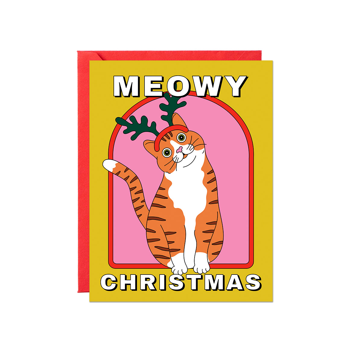 Meowy Christmas Card