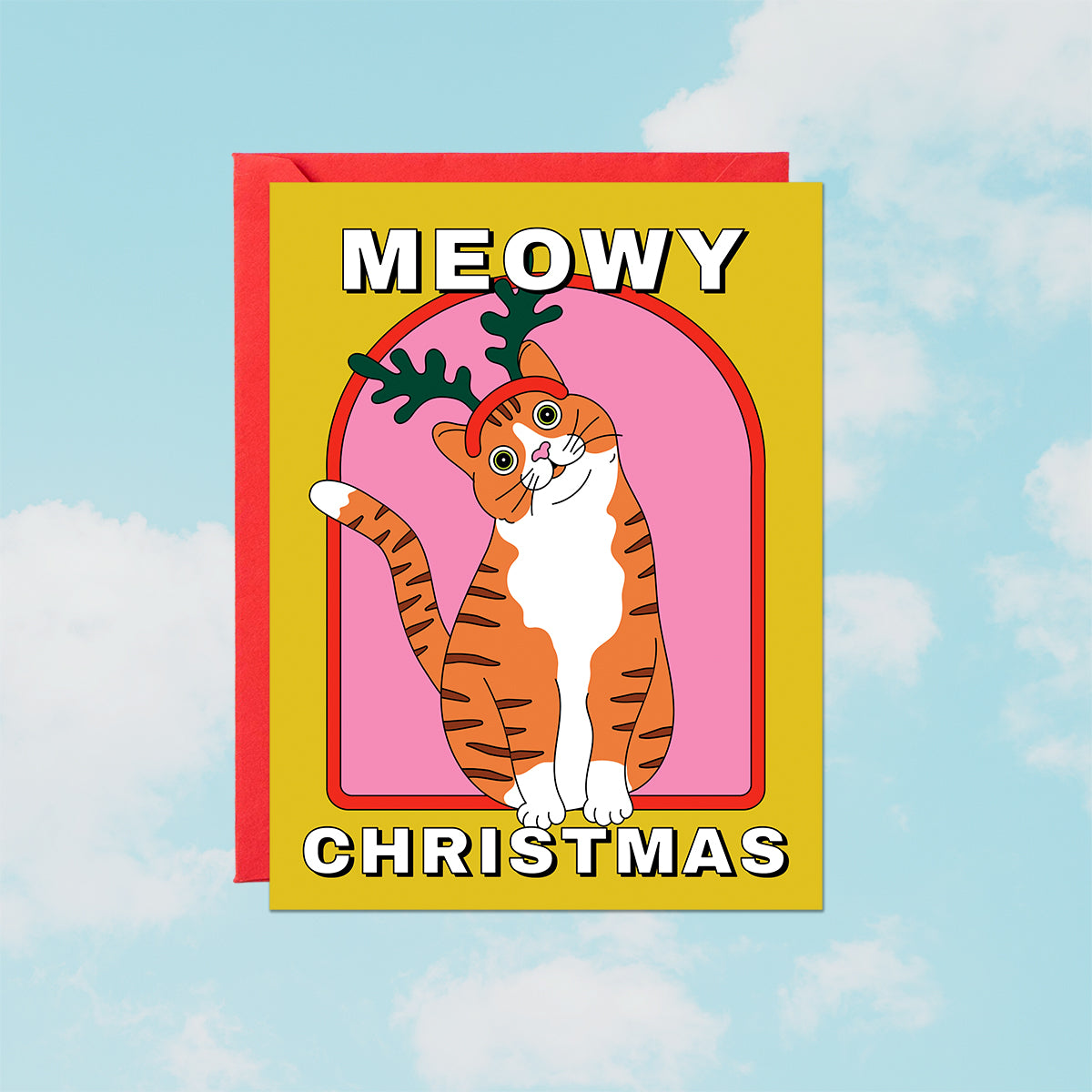 Meowy Christmas Card