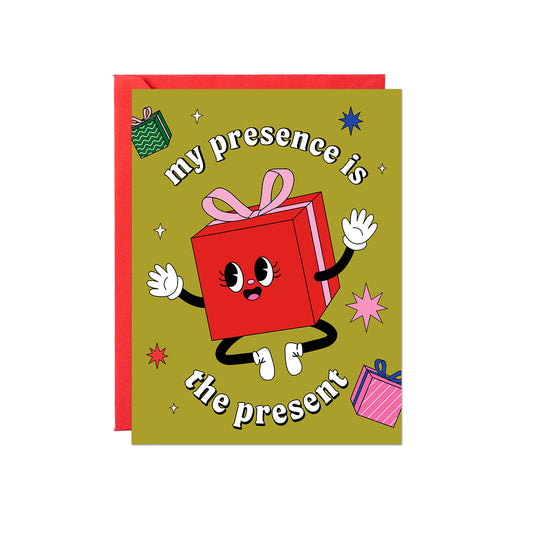 My Presence Present Card