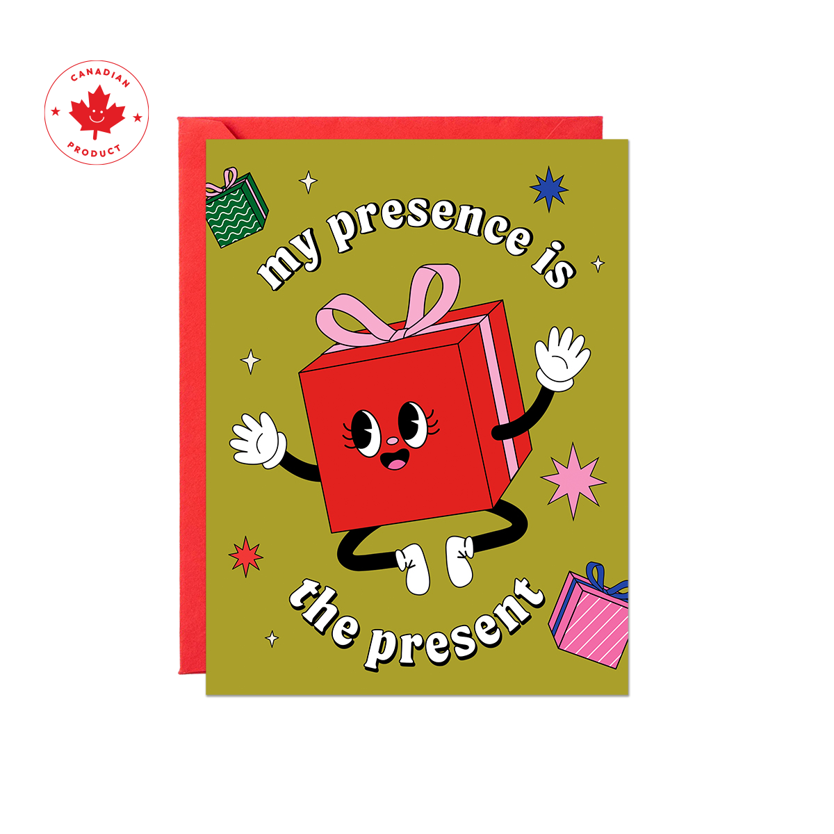 My Presence Present Card