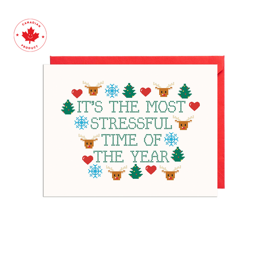 Stressful Time Of The Year Card