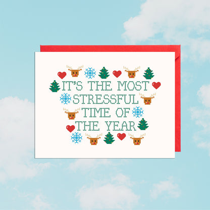 Stressful Time Of The Year Card