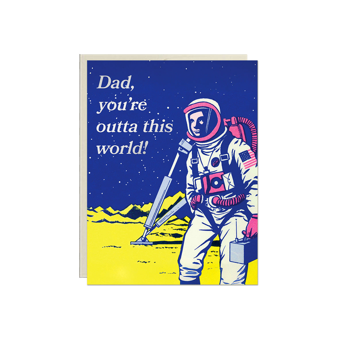 Outta this World Dad Card