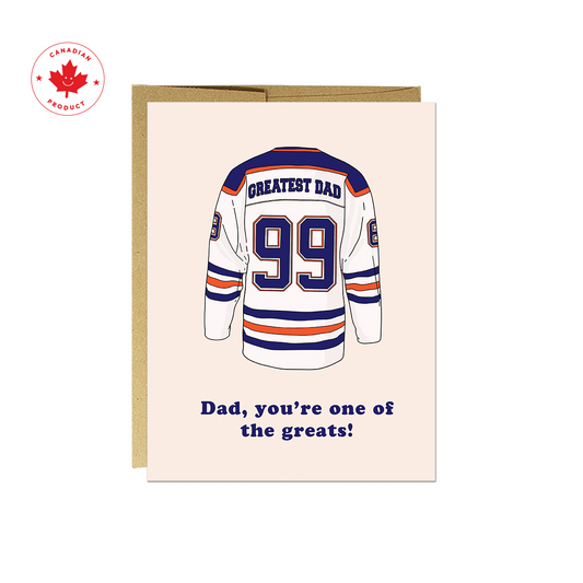 One Of The Greats Dad Card