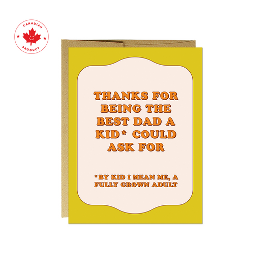 Best Dad Card