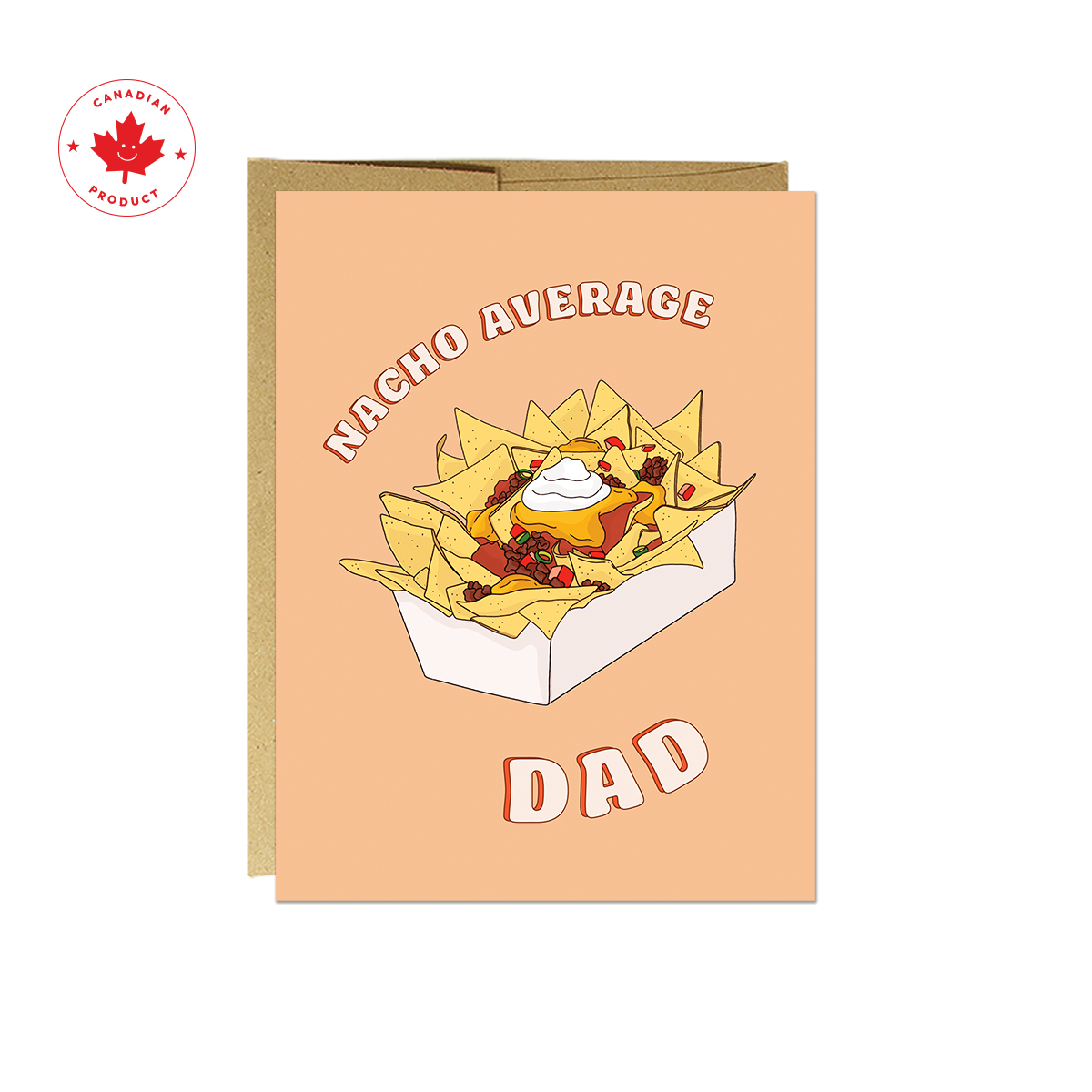 Nacho Average Dad Card