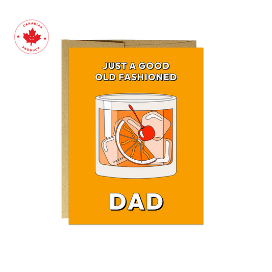 Old Fashioned Dad Card