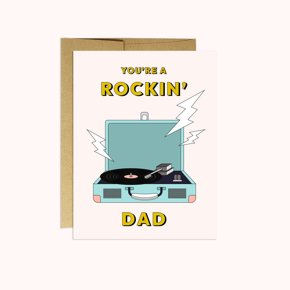 Rockin' Dad Card